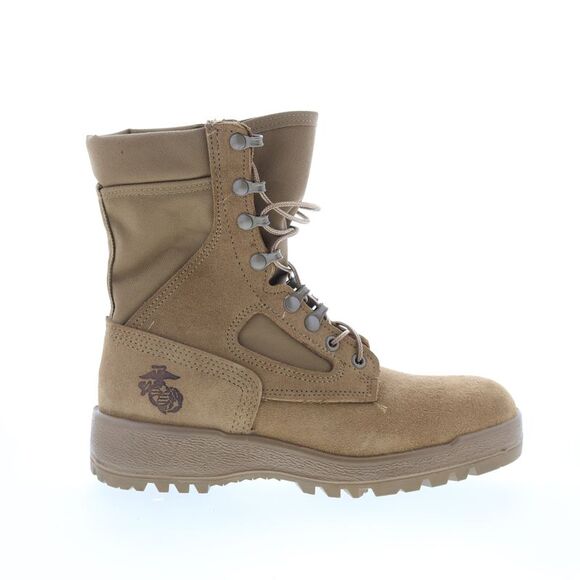 McRae Mens Marine Hot Weather Brown Boots (NWT)